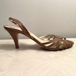 N.D.C Made By Hand Cristy Vietri Wash Saddle Brown Vintage NDC 6.5 / 36.5
